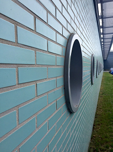 Объект из Кирпич Vandersanden KLINKER PROJECT салатовый